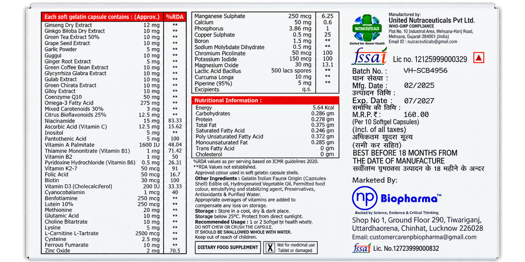 Study Time™  Softgel Capsules