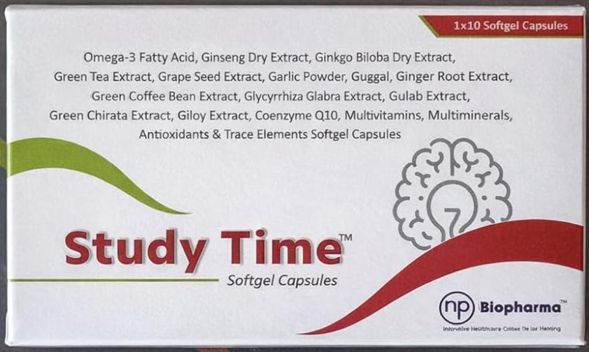 Study Time™  Softgel Capsules