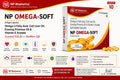 NP Biopharma NP OMEGA-SOFT Softgel Capsules – Omega-3 Fatty Acid, Cod Liver Oil, Evening Primrose Oil & Vitamin E Acetate, Pack of 10