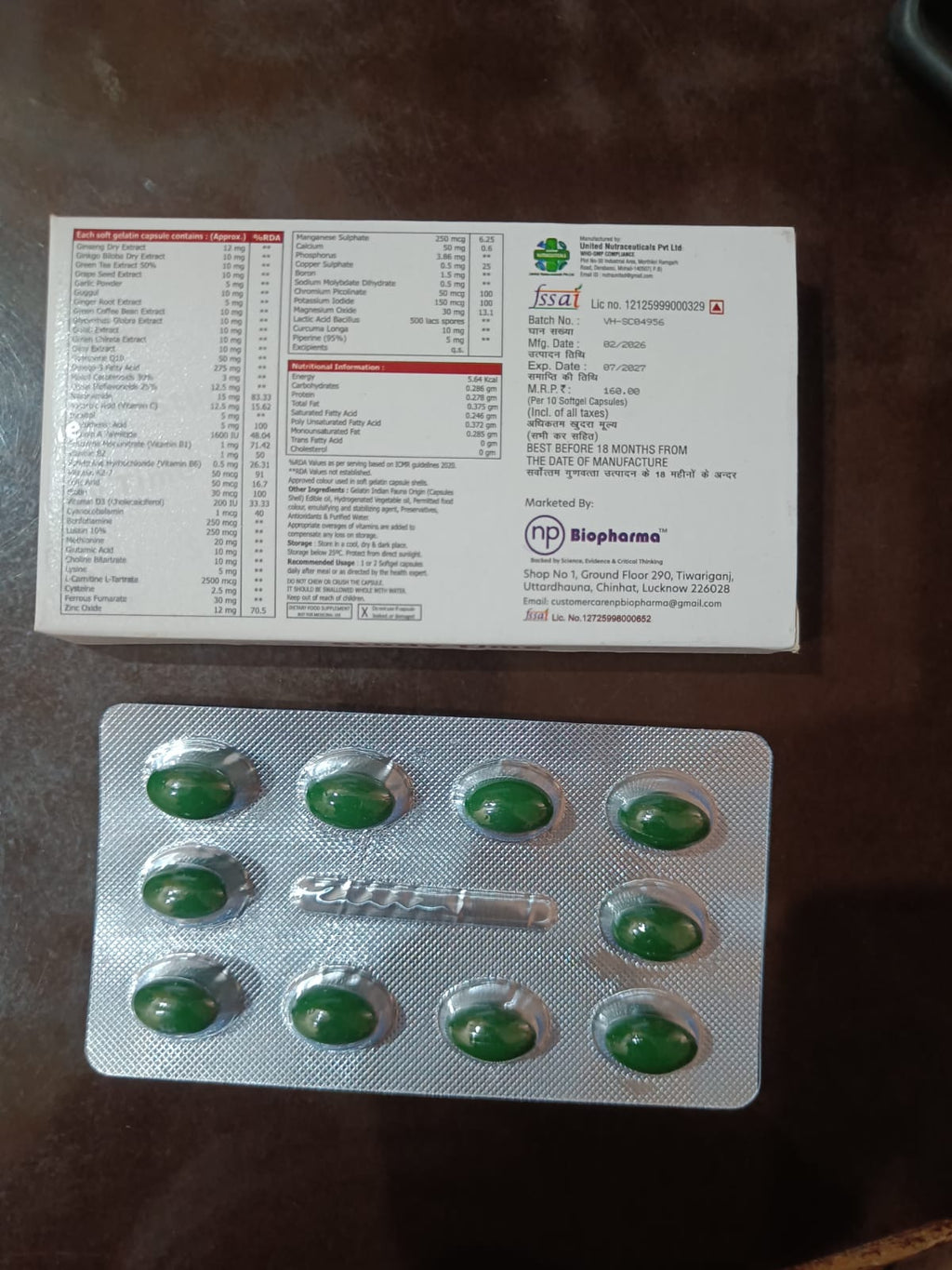 Study Time™  Softgel Capsules